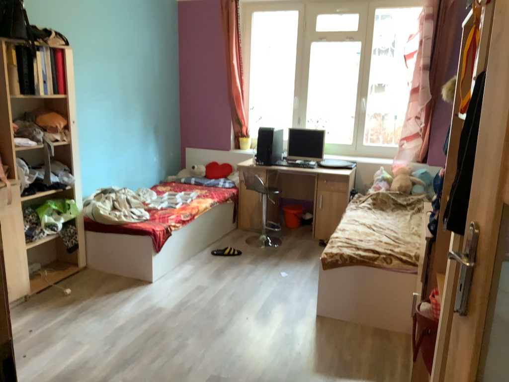 Reference photograph of the bedroom